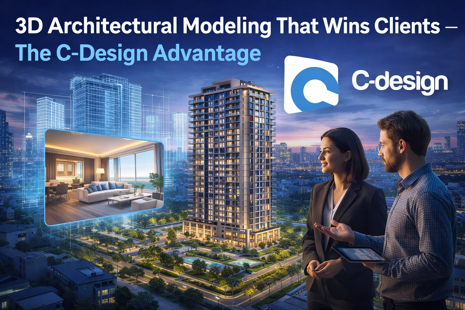 3D Architectural Modeling That Wins Clients — The C-Design Advantage