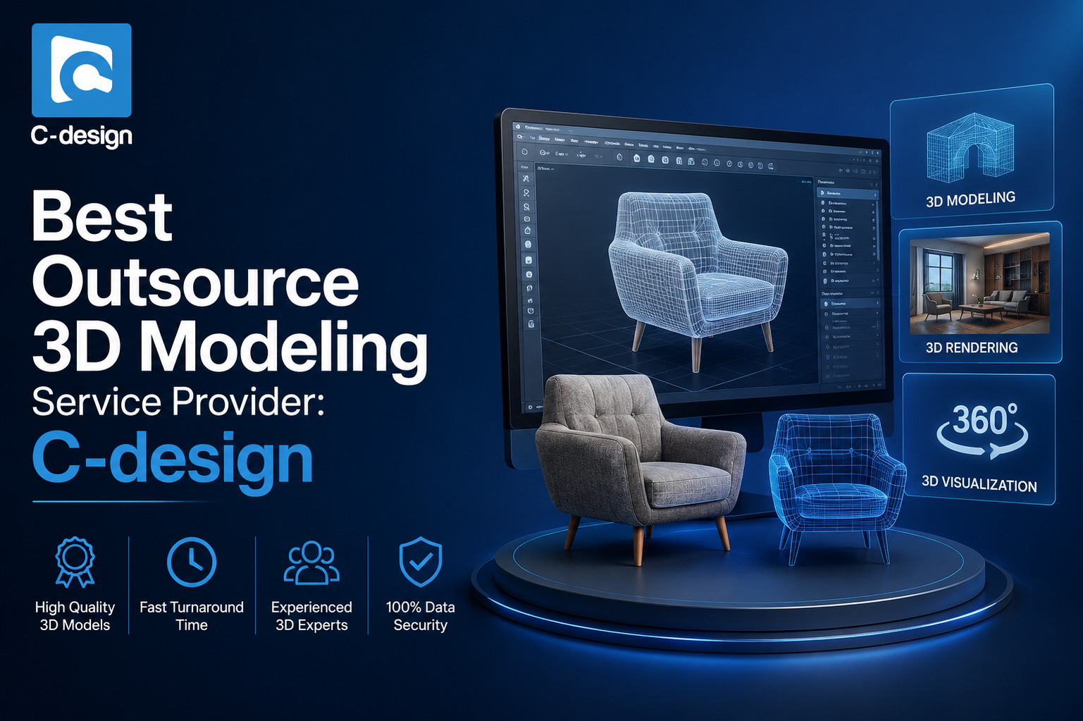 Best Outsource 3D Modeling Service Provider: C-design